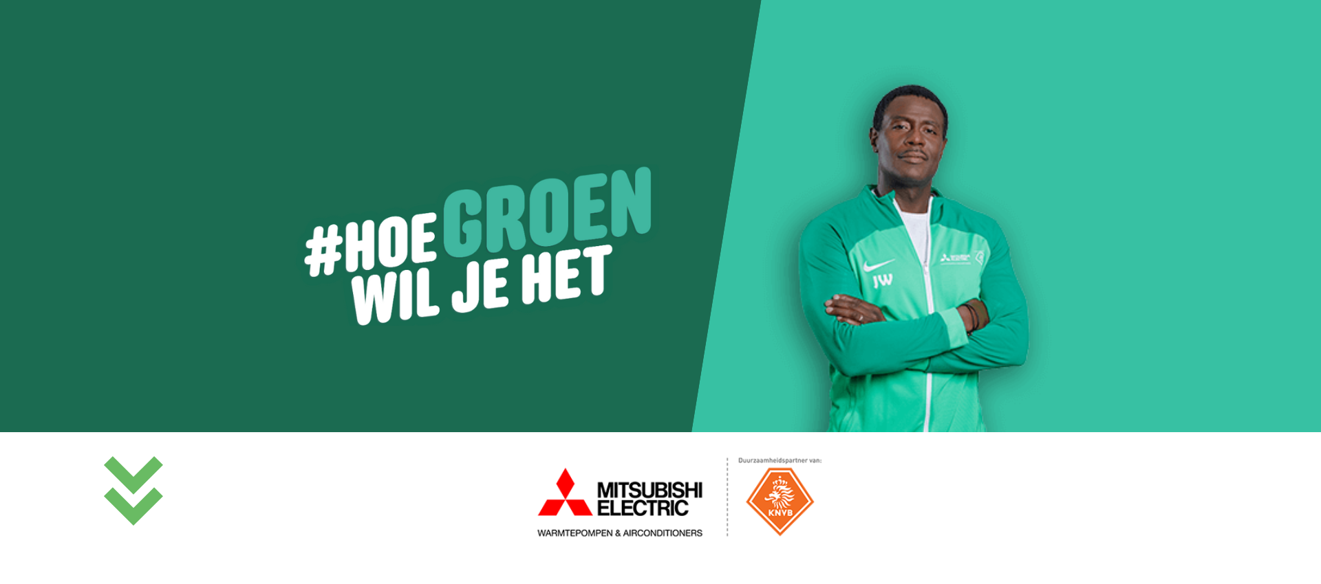 hoe groen wil je het - Alklima sponsor van de KNVB