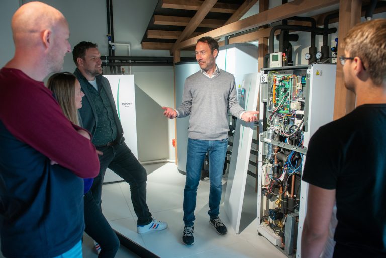 Alklima college sfeerbeelden met trainer Remco Onder de Linden.